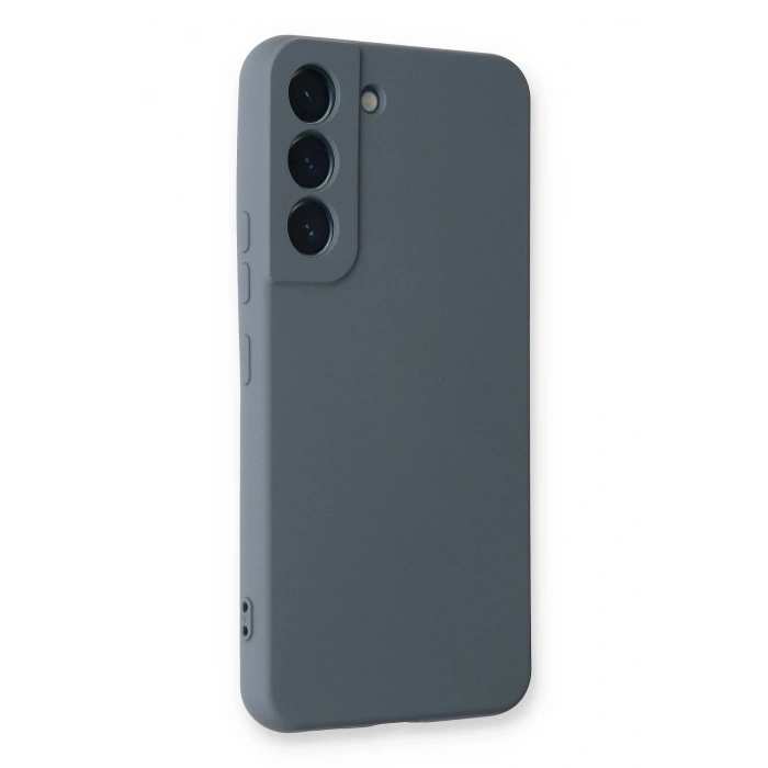 Newface Samsung Galaxy S23 Plus Kılıf Nano içi Kadife Silikon - Gri