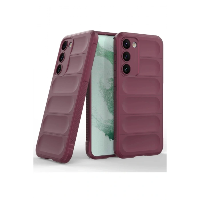Newface Samsung Galaxy S23 Plus Kılıf Optimum Silikon - Bordo