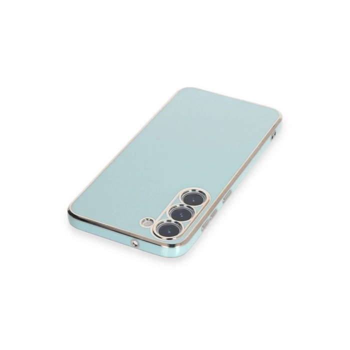 Newface Samsung Galaxy S23 Plus Kılıf Volet Silikon - Açık Yeşil