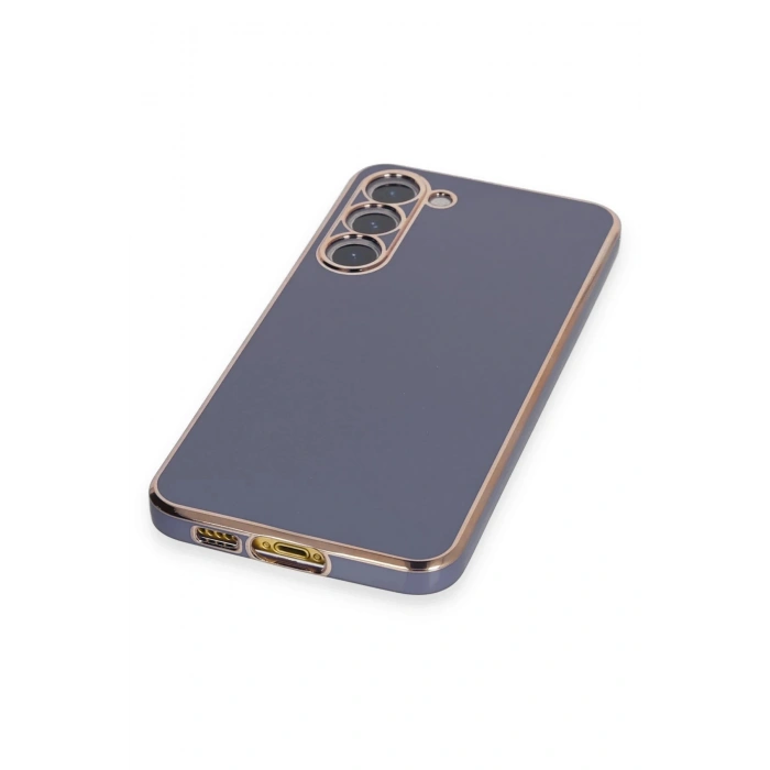 Newface Samsung Galaxy S23 Plus Kılıf Volet Silikon - Mavi