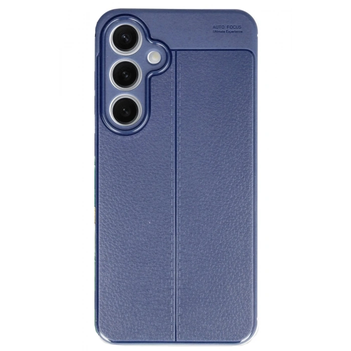 Newface Samsung Galaxy S24 FE Kılıf Auto Focus Kapak - Lacivert