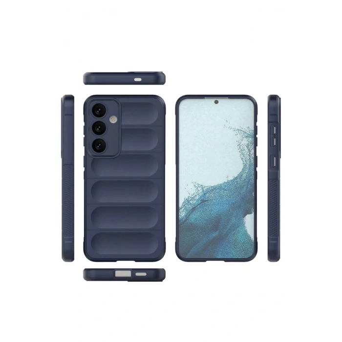 Newface Samsung Galaxy S24 FE Kılıf Optimum Silikon - Lacivert