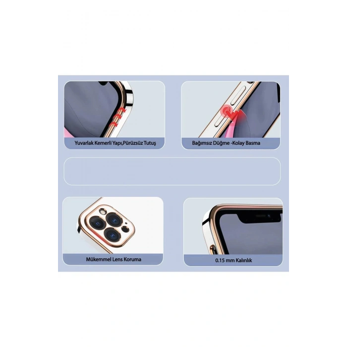 Newface Samsung Galaxy S24 FE Kılıf Volet Silikon - Beyaz