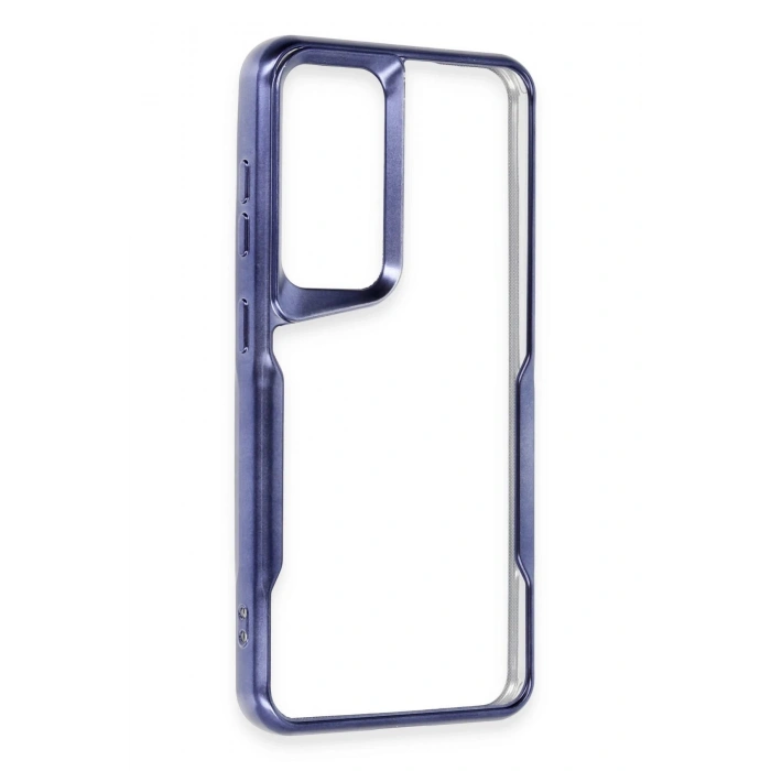 Newface Samsung Galaxy S24 Kılıf Boyi Silikon Kapak - Lacivert