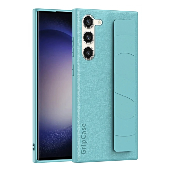 Newface Samsung Galaxy S24 Kılıf Data Kapak - Açık Mavi