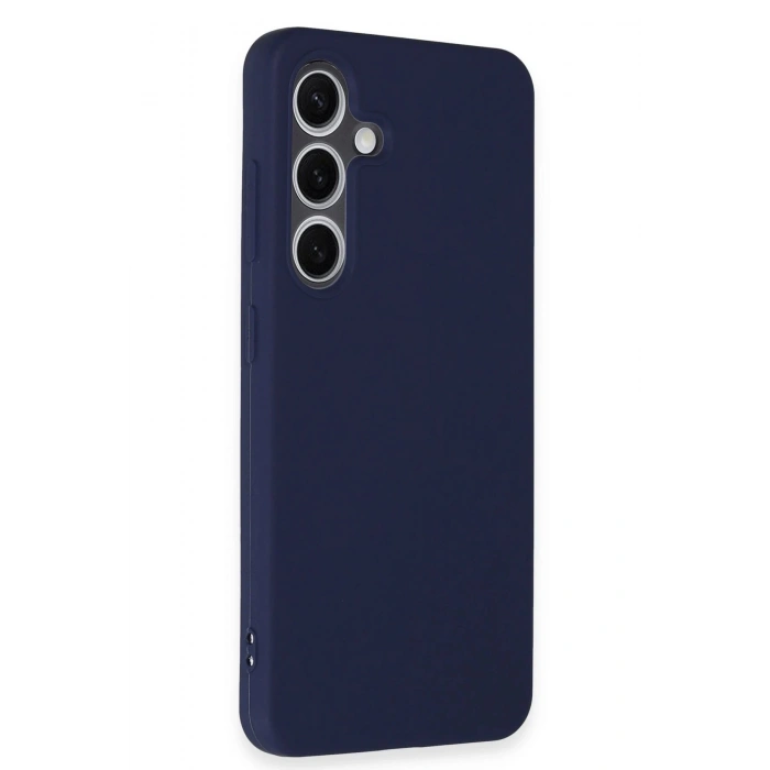 Newface Samsung Galaxy S24 Kılıf First Silikon - Lacivert