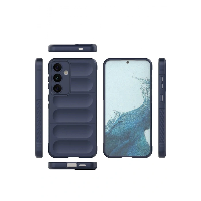 Newface Samsung Galaxy S24 Kılıf Optimum Silikon - Lacivert