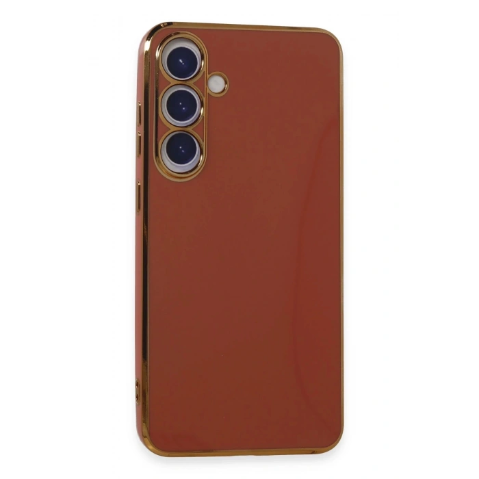 Newface Samsung Galaxy S24 Kılıf Volet Silikon - Kırmızı