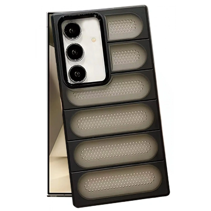 Newface Samsung Galaxy S24 Plus Kılıf Airmax Silikon Kapak - Siyah