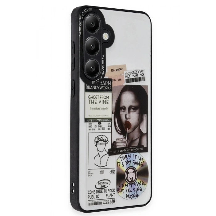 Newface Samsung Galaxy S24 Plus Kılıf Mirror Desenli Kapak - Mirror - 2