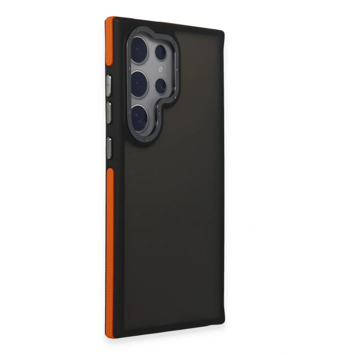 Newface Samsung Galaxy S24 Ultra Harvel Kapak - Turuncu