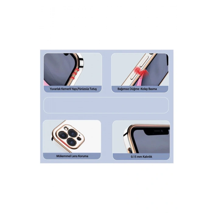 Newface Samsung Galaxy S25 Kılıf Volet Silikon - Beyaz