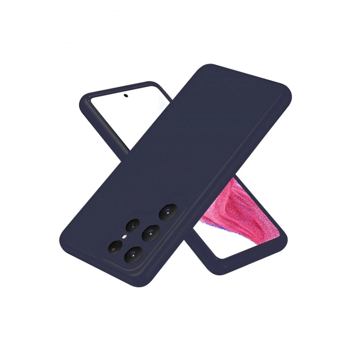 Newface Samsung Galaxy S25 Ultra Kılıf First Silikon - Lacivert