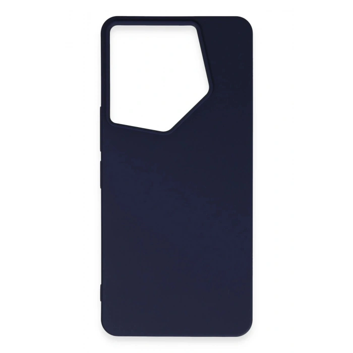 Newface Tecno Camon 20 Pro 5G Kılıf First Silikon - Lacivert