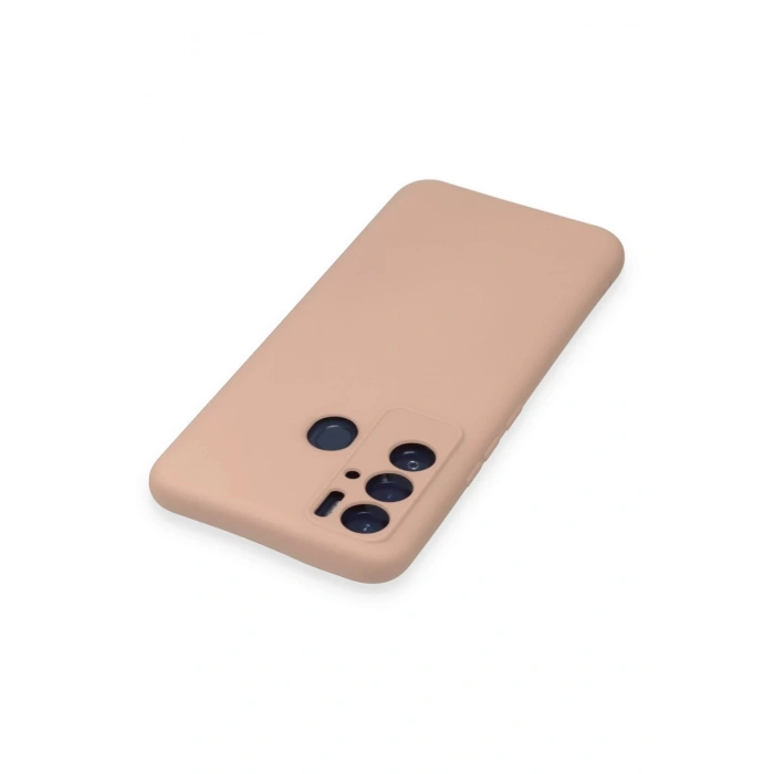 Newface Tecno Pova Neo Kılıf Nano içi Kadife Silikon - Pudra