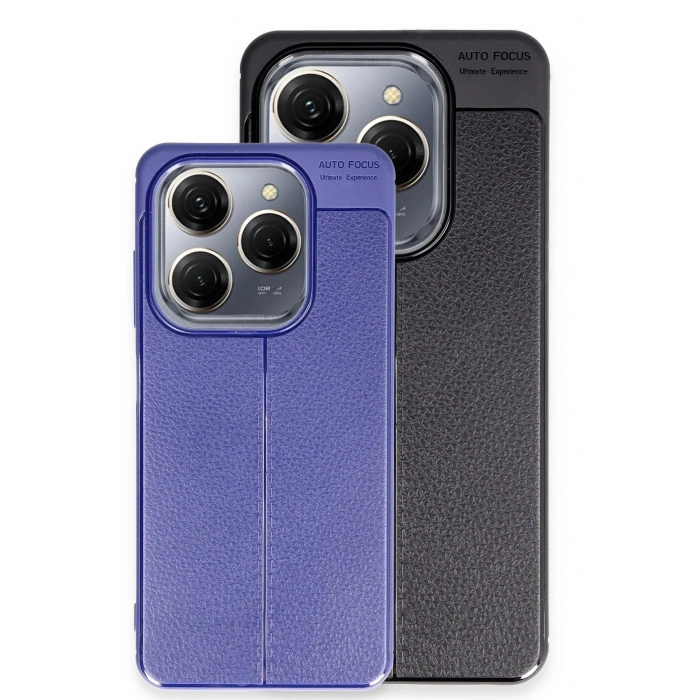 Newface Tecno Spark 20 Pro Kılıf Auto Focus Kapak - Lacivert