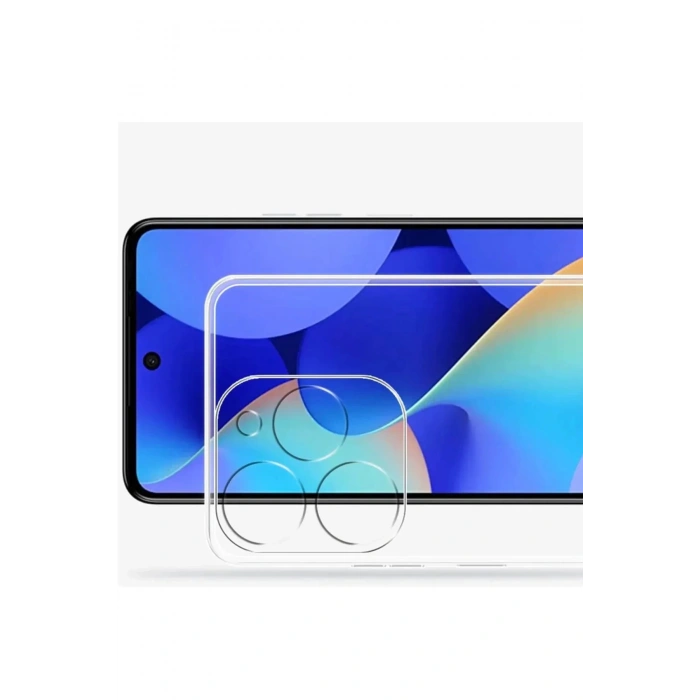 Newface Tecno Spark Go 2024 Kılıf Lüx Şeffaf Silikon