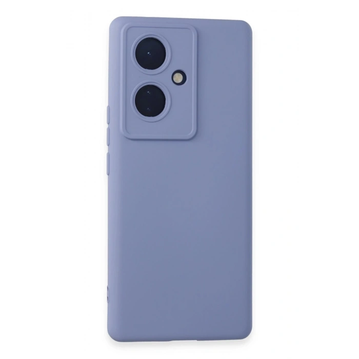 Newface Vivo V29 Lite Kılıf Nano içi Kadife Silikon - Lila