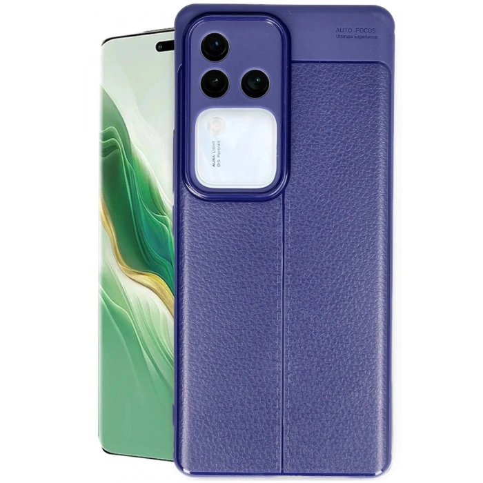 Newface Vivo V30 5G Kılıf Auto Focus Kapak - Lacivert