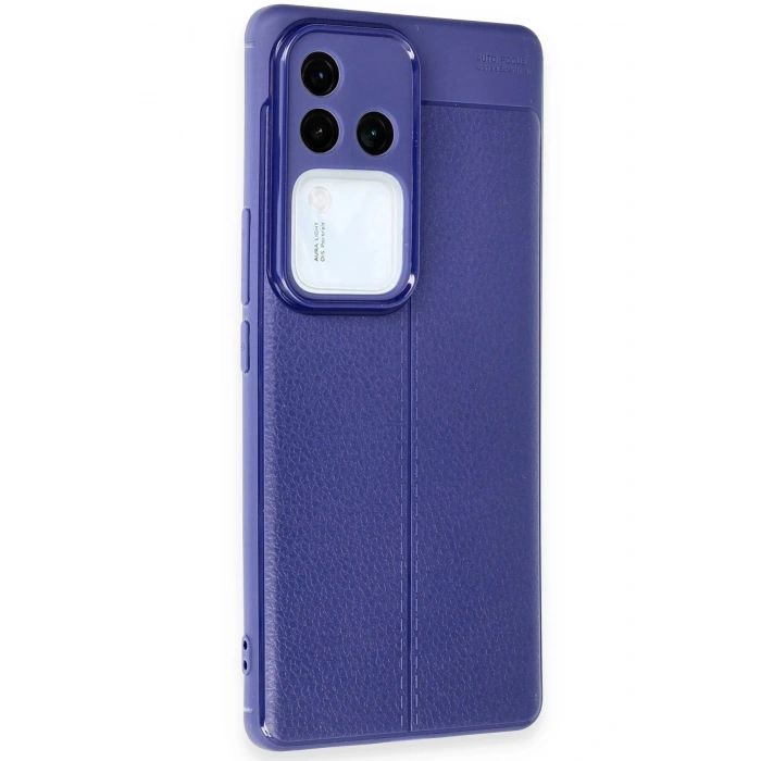 Newface Vivo V30 5G Kılıf Auto Focus Kapak - Lacivert