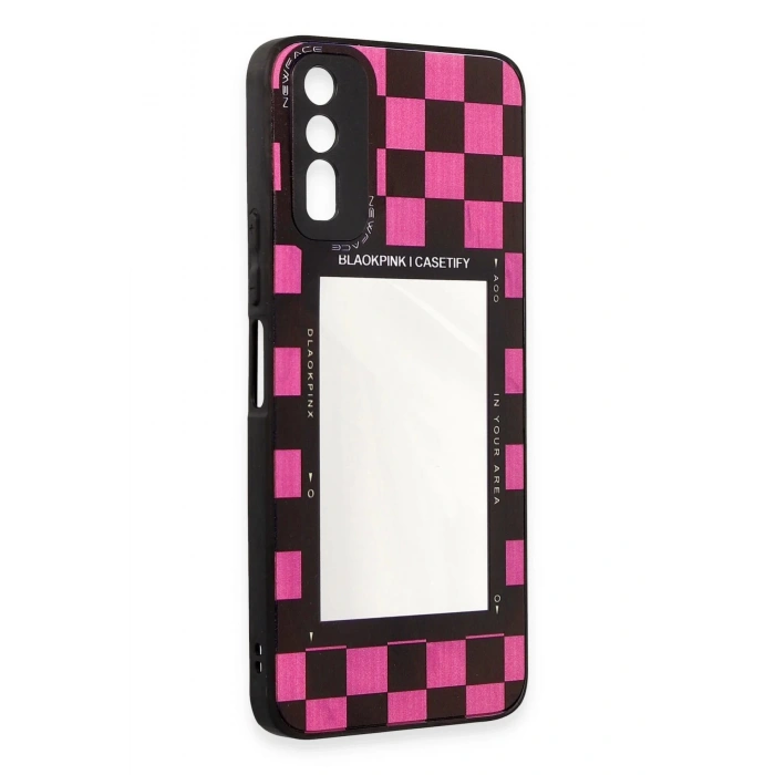 Newface Vivo Y11S Kılıf Mirror Desenli Kapak - Mirror - 8