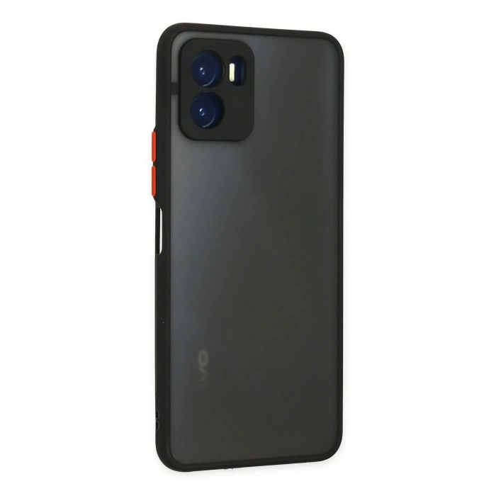 Newface Vivo Y15S Kılıf Montreal Silikon Kapak - Siyah