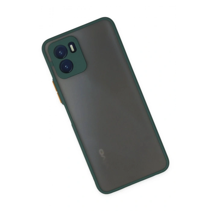 Newface Vivo Y15S Kılıf Montreal Silikon Kapak - Yeşil