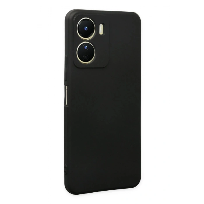 Newface Vivo Y16 Kılıf First Silikon - Siyah