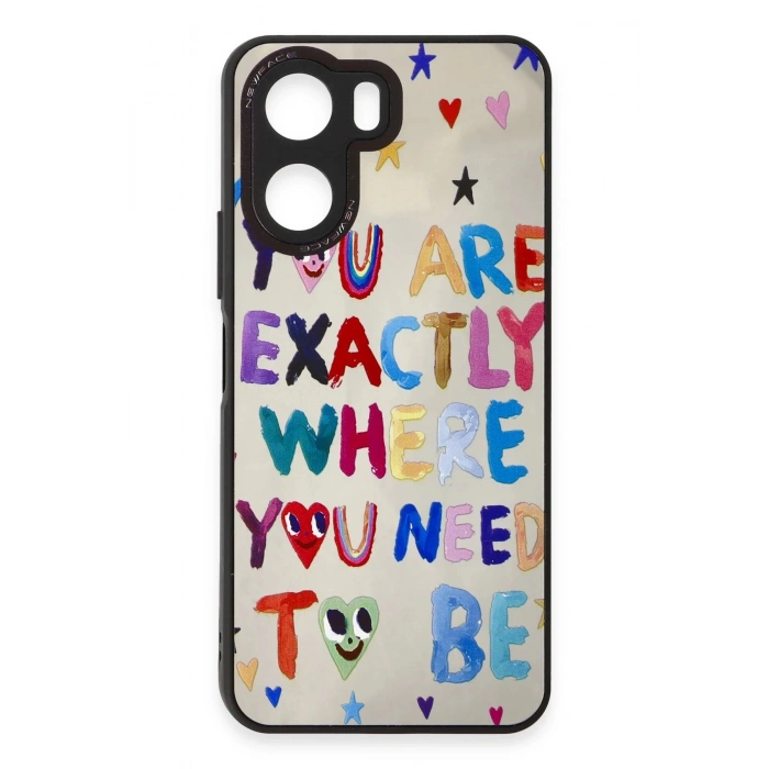 Newface Vivo Y16 Kılıf Mirror Desenli Kapak - Mirror - 10