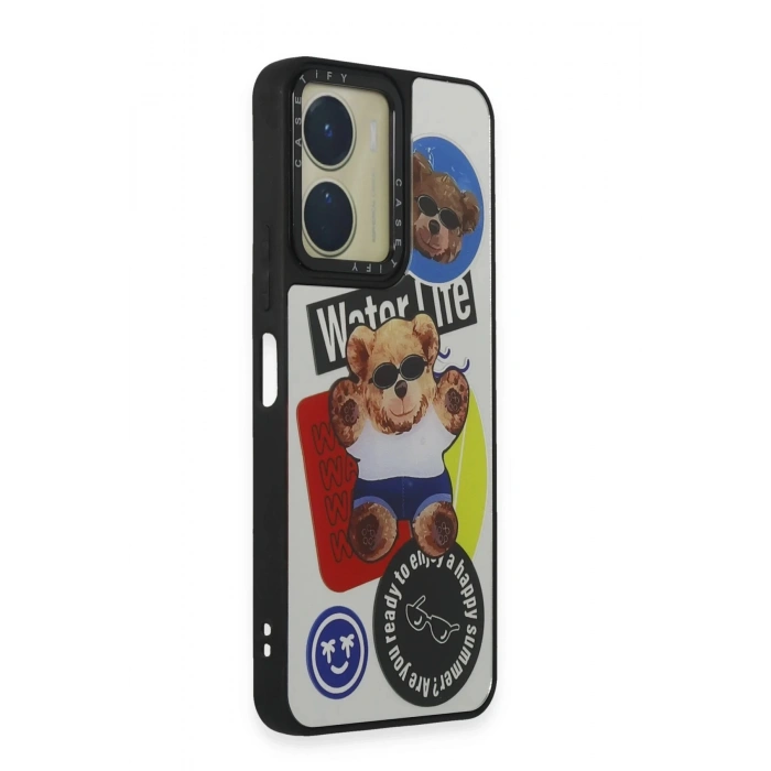 Newface Vivo Y16 Kılıf Mirror Desenli Kapak - Mirror - 14