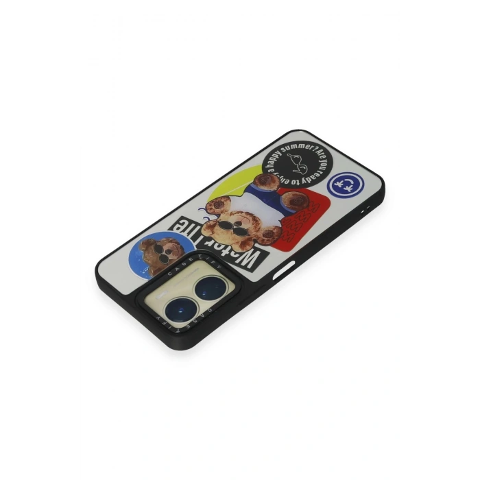 Newface Vivo Y16 Kılıf Mirror Desenli Kapak - Mirror - 14