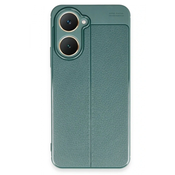 Newface Vivo Y18 Kılıf Auto Focus Kapak - Koyu Yeşil
