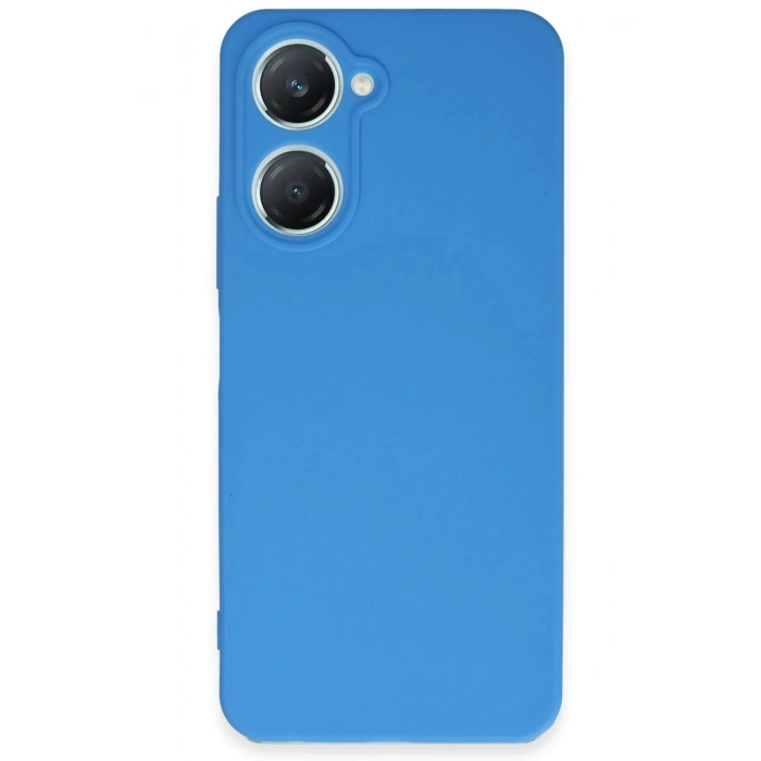 Newface Vivo Y18 Kılıf First Silikon - Mavi