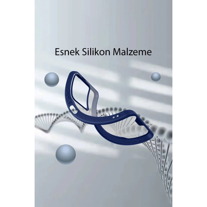 Newface Vivo Y35 Kılıf Platin Silikon - Yeşil