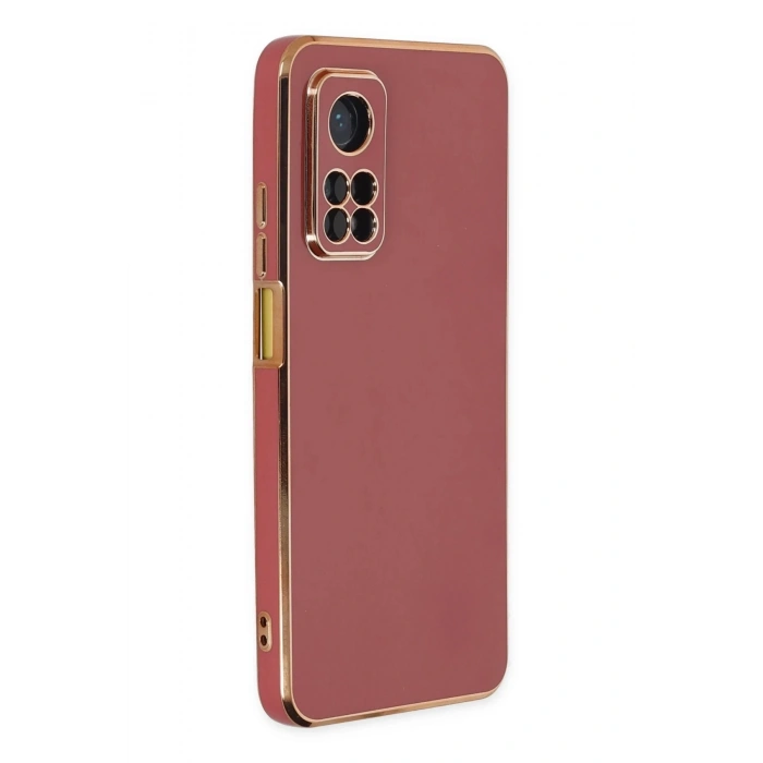 Newface Xiaomi Mi 10T Kılıf Volet Silikon - Kırmızı