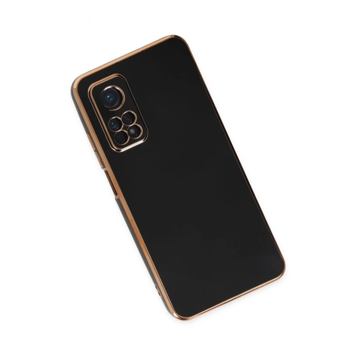 Newface Xiaomi Mi 10T Kılıf Volet Silikon - Siyah