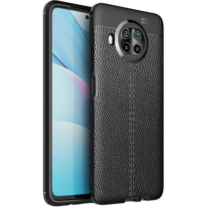 Newface Xiaomi Mi 10T Lite Kılıf Auto Focus Kapak - Siyah