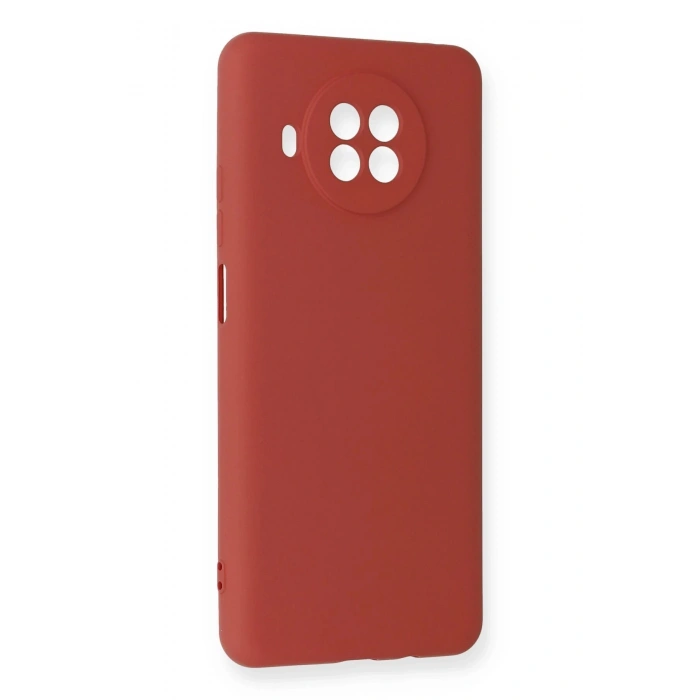 Newface Xiaomi Mi 10T Lite Kılıf Nano içi Kadife Silikon - Kiremit