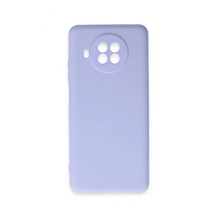 Newface Xiaomi Mi 10T Lite Kılıf Nano içi Kadife Silikon - Lila