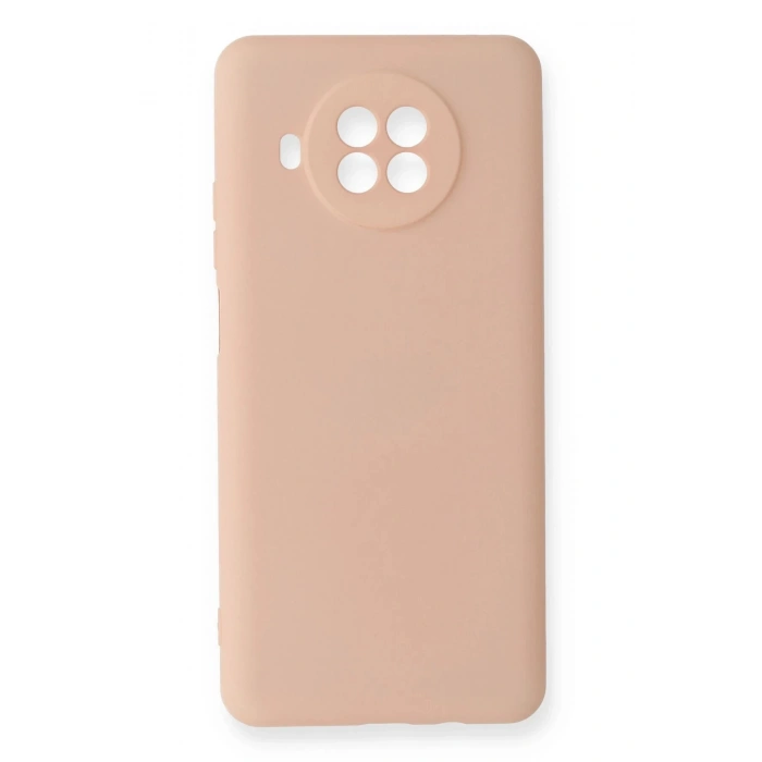 Newface Xiaomi Mi 10T Lite Kılıf Nano içi Kadife Silikon - Pudra