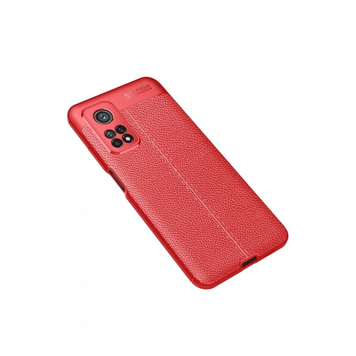 Newface Xiaomi Mi 10T Pro Kılıf Auto Focus Kapak - Kırmızı