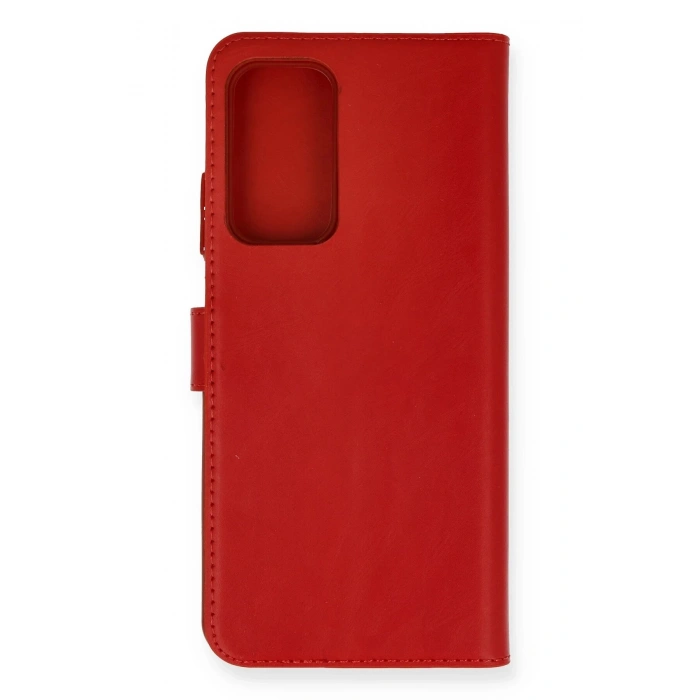 Newface Xiaomi Mi 10T Trend S Plus Kapaklı Kılıf - Kırmızı