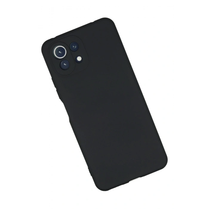 Newface Xiaomi Mİ 11 Lite Kılıf Nano içi Kadife Silikon - Lacivert