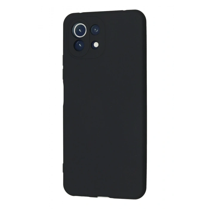 Newface Xiaomi Mİ 11 Lite Kılıf Nano içi Kadife Silikon - Lacivert