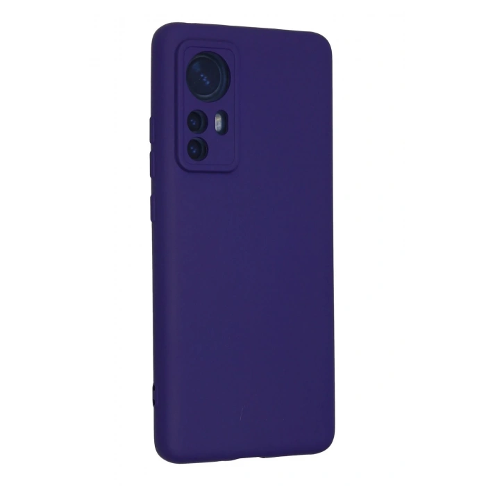 Newface Xiaomi Mi 12 Kılıf Nano içi Kadife Silikon - Mor