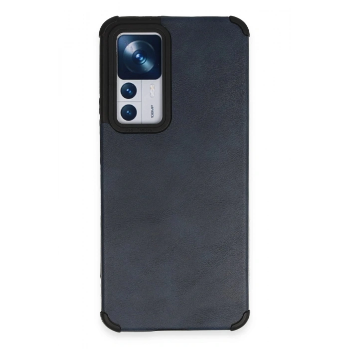 Newface Xiaomi Mi 12T Kılıf Loop Deri Silikon - Lacivert
