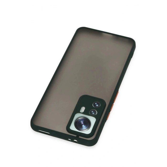 Newface Xiaomi Mi 12T Pro Kılıf Montreal Silikon Kapak - Yeşil