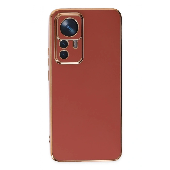 Newface Xiaomi Mi 12T Pro Kılıf Volet Silikon - Kırmızı