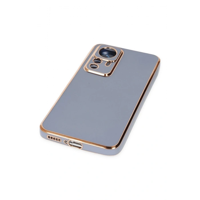 Newface Xiaomi Mi 12T Pro Kılıf Volet Silikon - Mavi