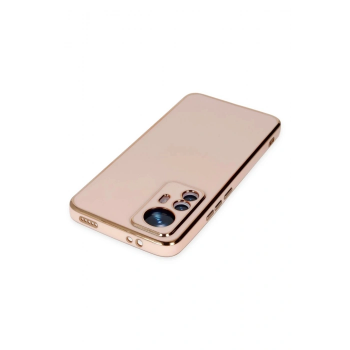 Newface Xiaomi Mi 12T Pro Kılıf Volet Silikon - Pembe